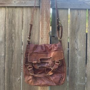 Lucky Brand Abby Road Crossbody Leather bag